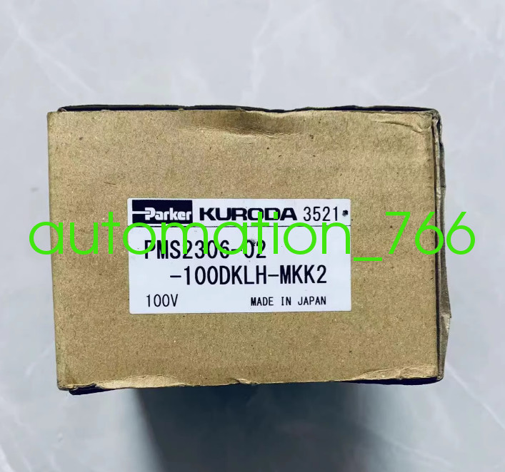 1PCS NEW Parker KURODA Solenoid valve PMS2306-02-100DKLH-MKK2 Via DHL or Fedex