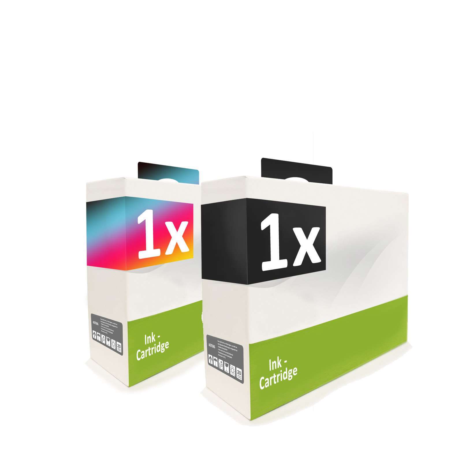 2x Cartridge 1+1 XXL replaces Samsung C210 M215 INK-C210/ELS INK-M215/ELS