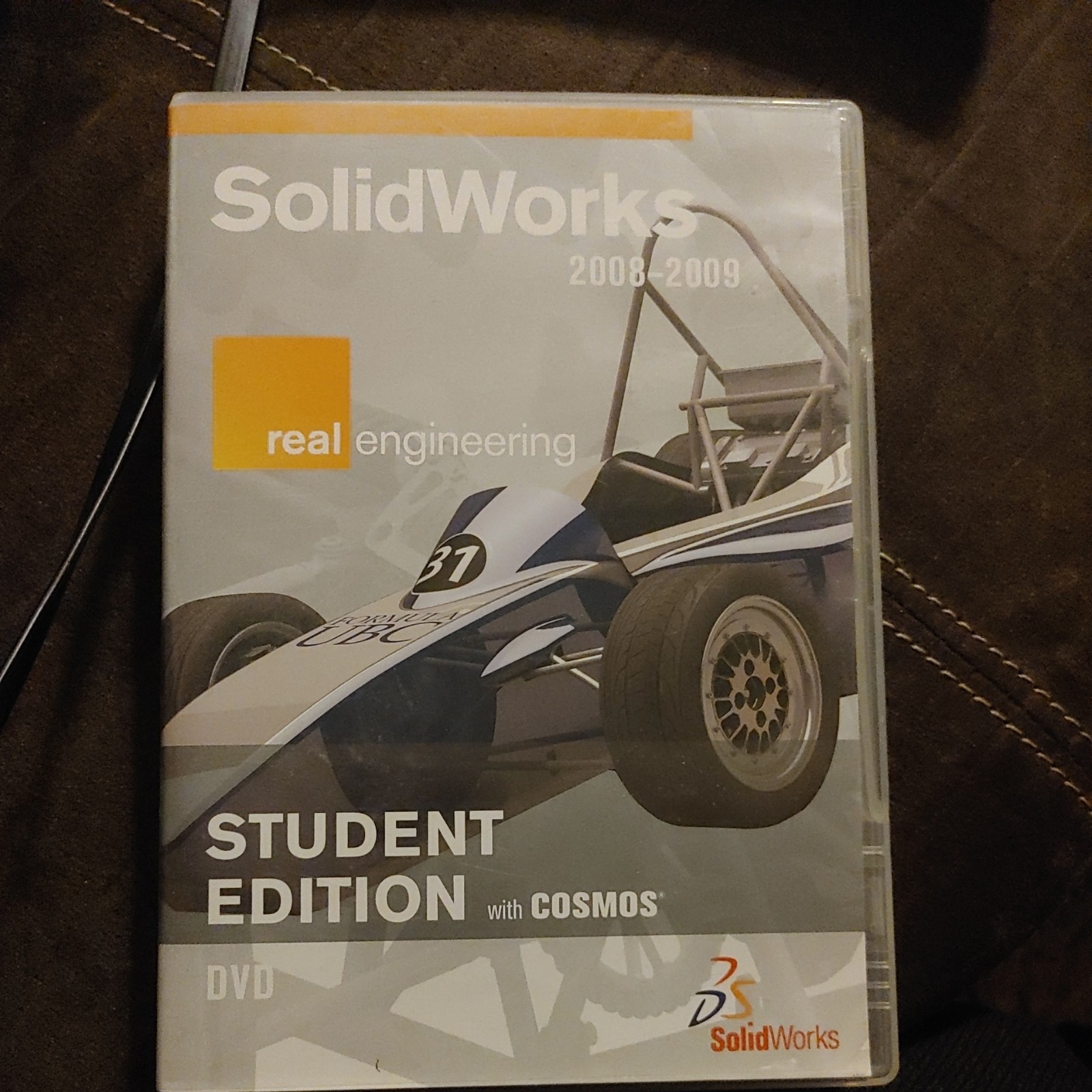 SOLID WORKS W-Cosmos Student Edition Software Pre-Owned DVD. 2008-2009