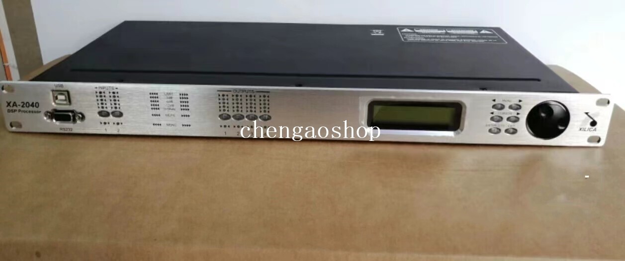 1PCS Used XILICA XA-2040 Audio Processor Via DHL or FedEX