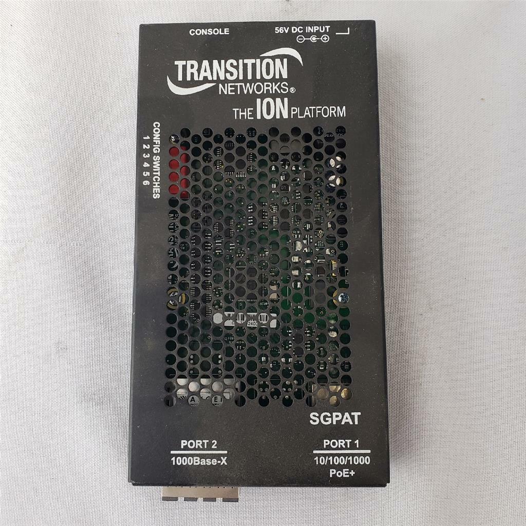 = The Transition Networks Ion Platform 2 Port Console 1000Base X 10/100/1000