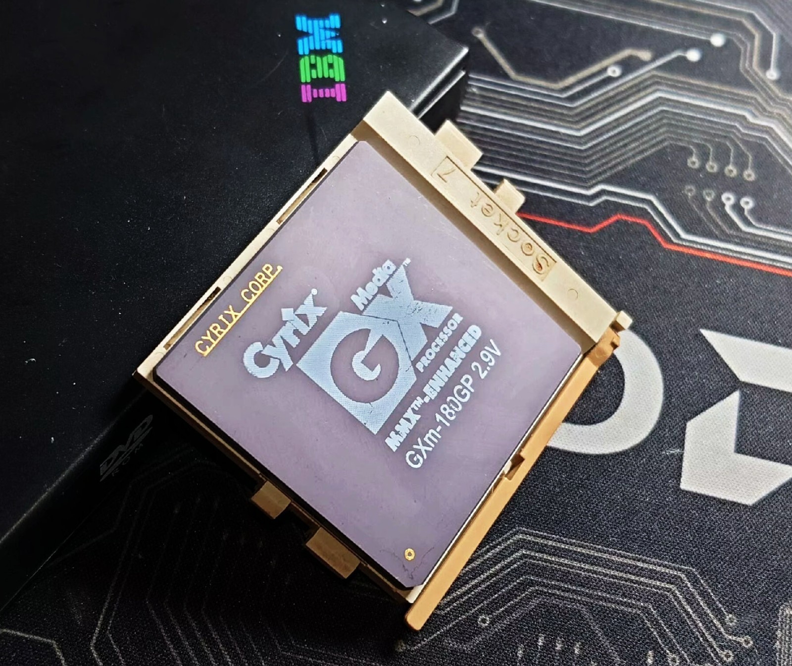 Cyrix CXM-180GP 2.9V antique CPU high collectible value