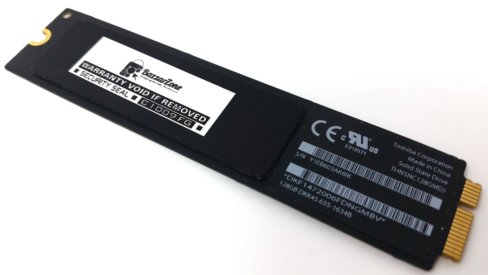 128GB SSD MacBook Air 11" A1370 , 13" A1369 Late 2010 / Mid 2011 THNSNC128GMDJ