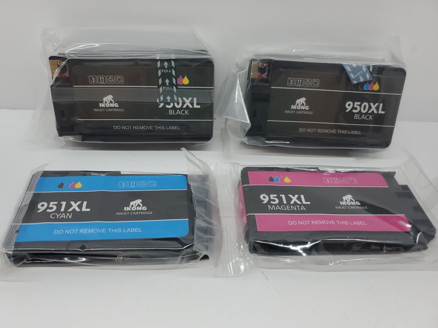 Ikong 950XL 951XL Ink Cartridges Black Magenta Cyan Combo Pack