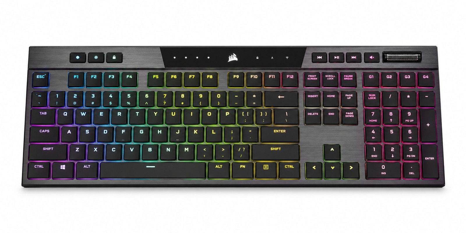 Corsair K100 AIR Wireless RGB Mechanical Gaming Keyboard Ultra-Thin Cherry MX