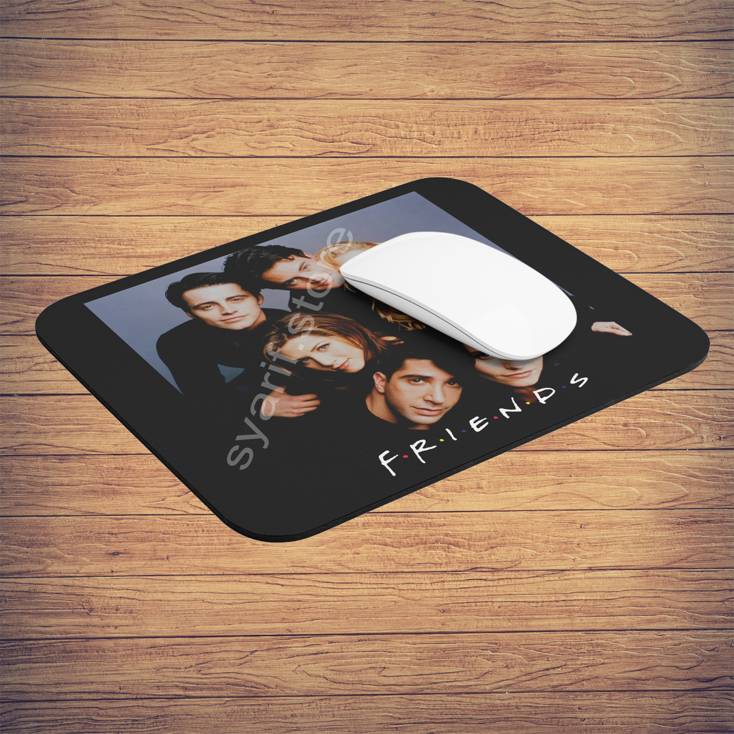 FRIENDS TV Show Black Mousepad Mouse Pad Gaming