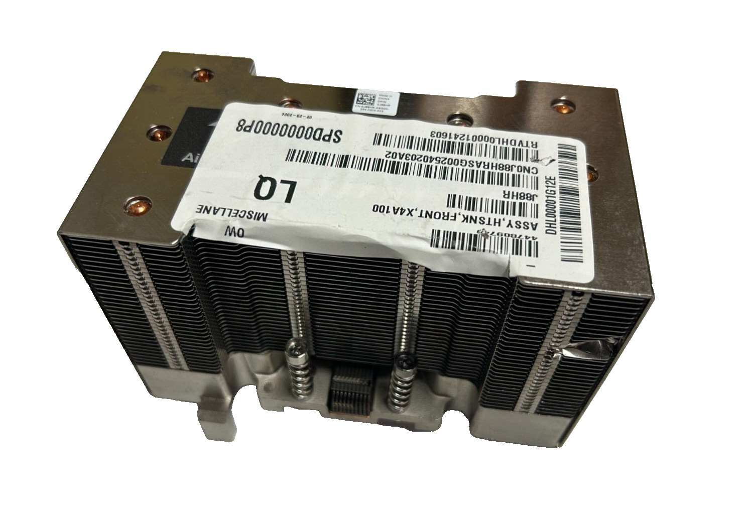 Genuine Dell PowerEdge XE8545 Graphics Card Cooler J88HR 0J88HR