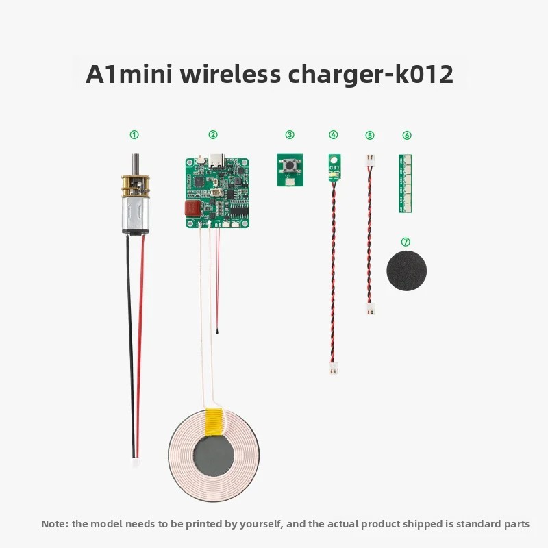 For Bambu Lab A1mini Wireless Charger K012 Model component