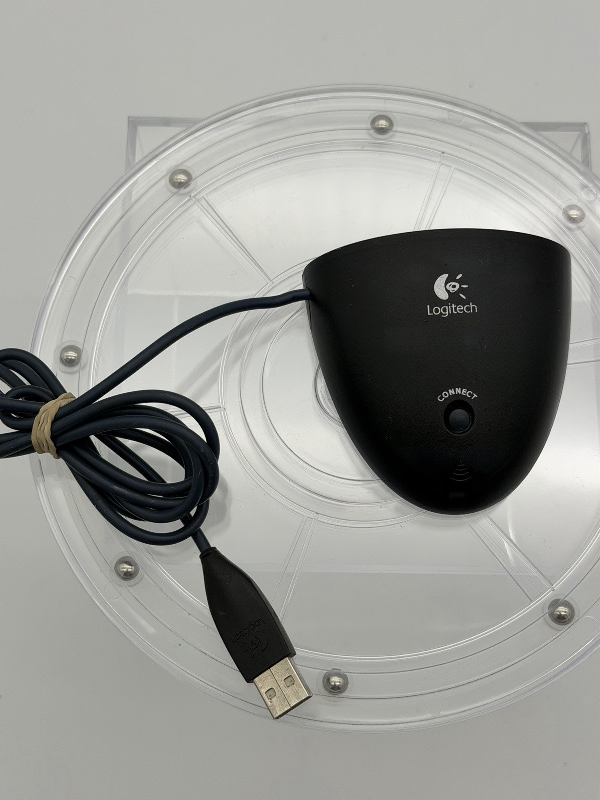 Logitech C-BL4-MSE Fast RF Cordless Mouse Receiver USB Tested Working