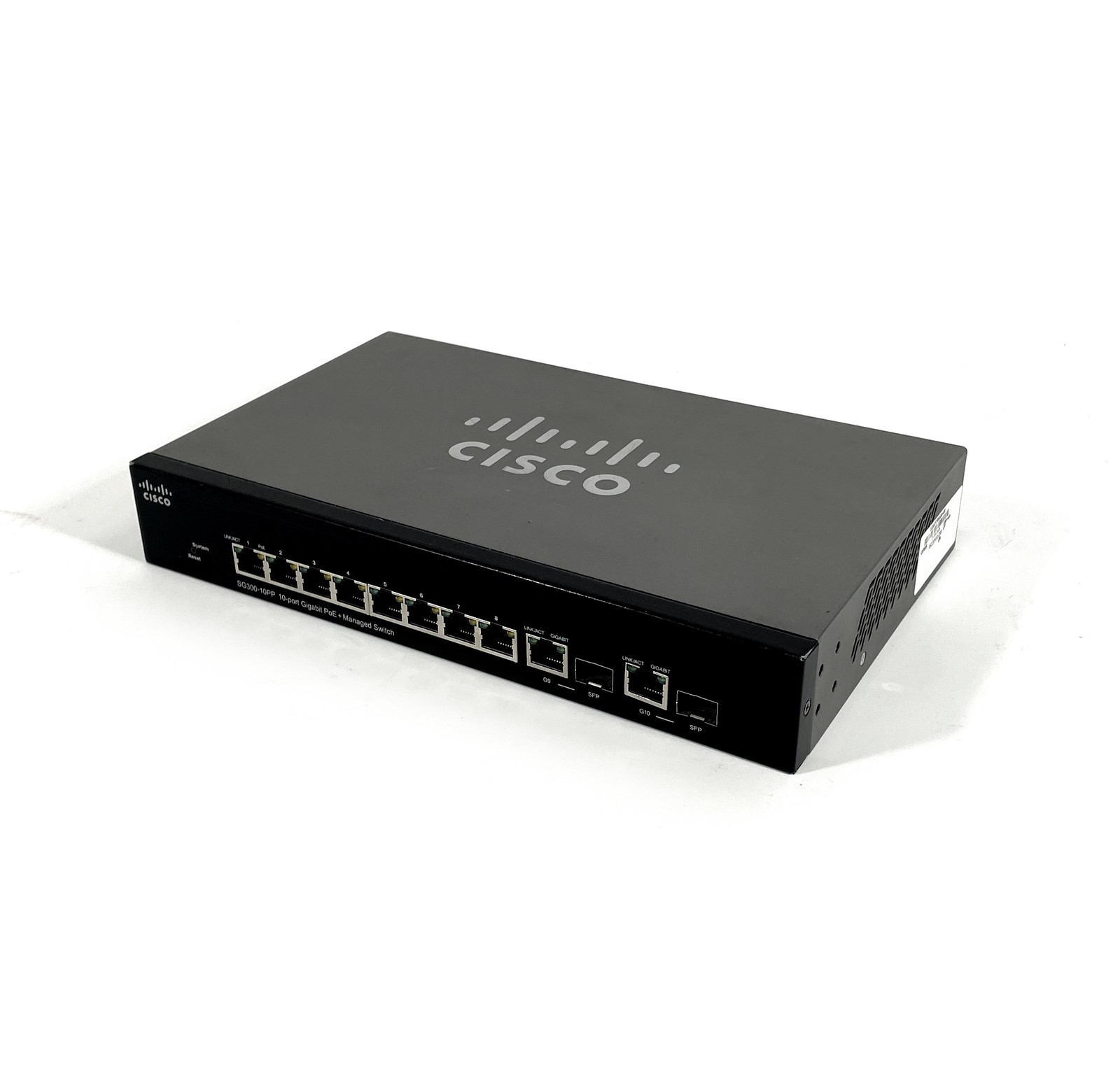 Cisco SG350-10MP-K9 10-Port Gigabit POE Managed Switch - See Description 