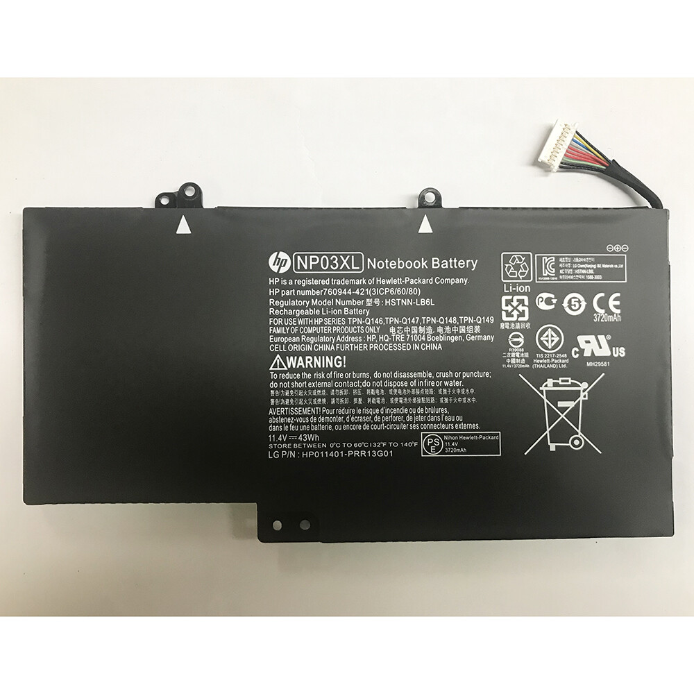 New  Genuine NP03XL Battery For HP Envy X360 15-U010DX 15-U111DX Pavilion X360