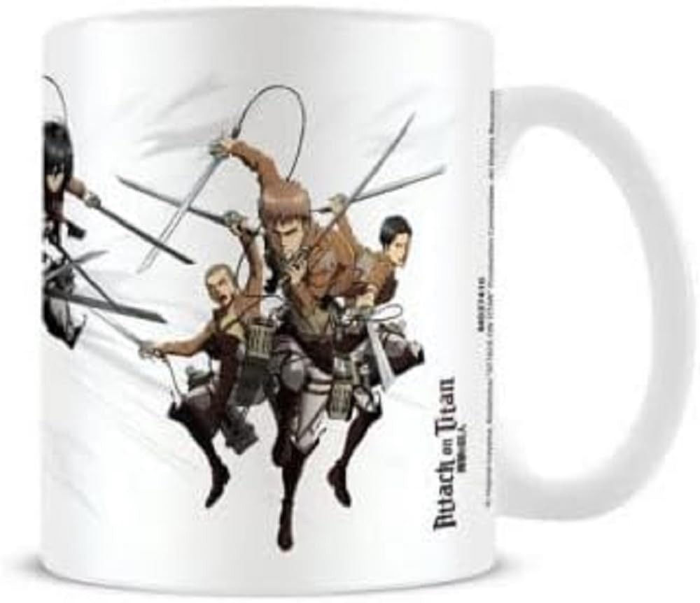 Pyramid L'ATTAQUE DES TITANS - Mug - 315 ml - Saison 3, Pyramid L'ATTAQUE DES TI