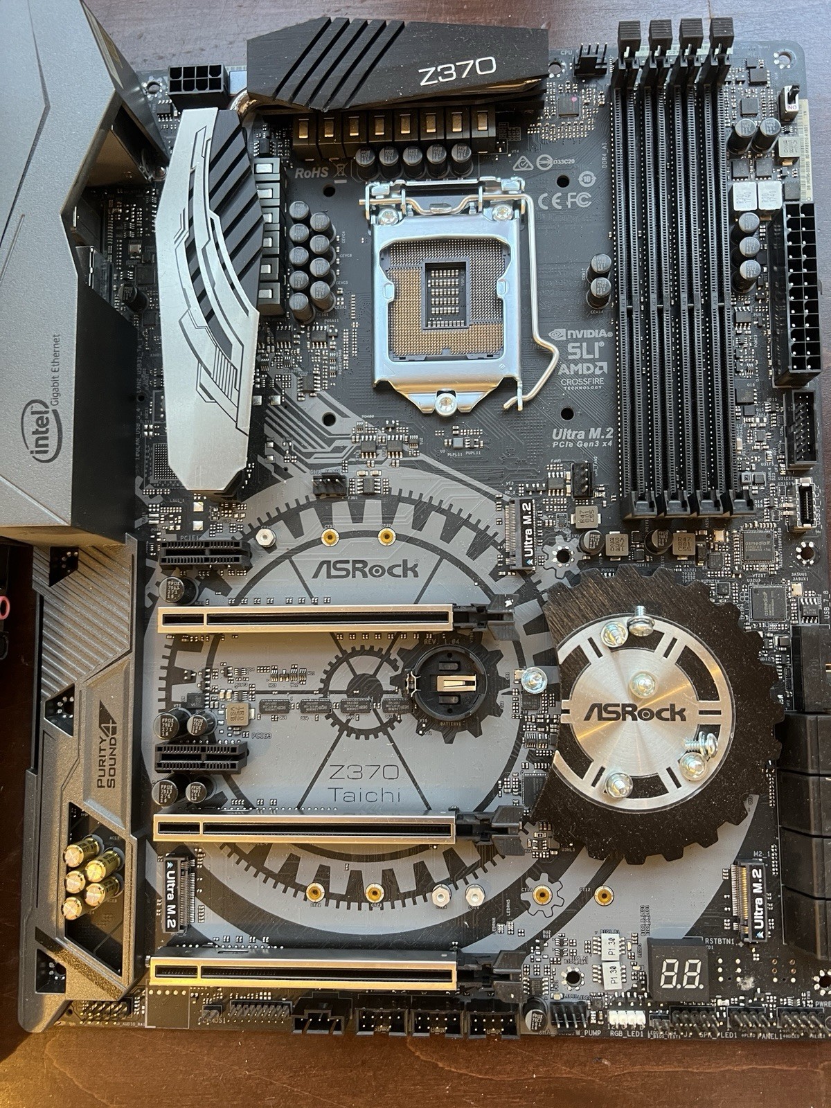 ASRock Z370 Taichi LGA 1151 ATX Motherboard Intel 8th/9th Gen DDR4 WiFi Tested