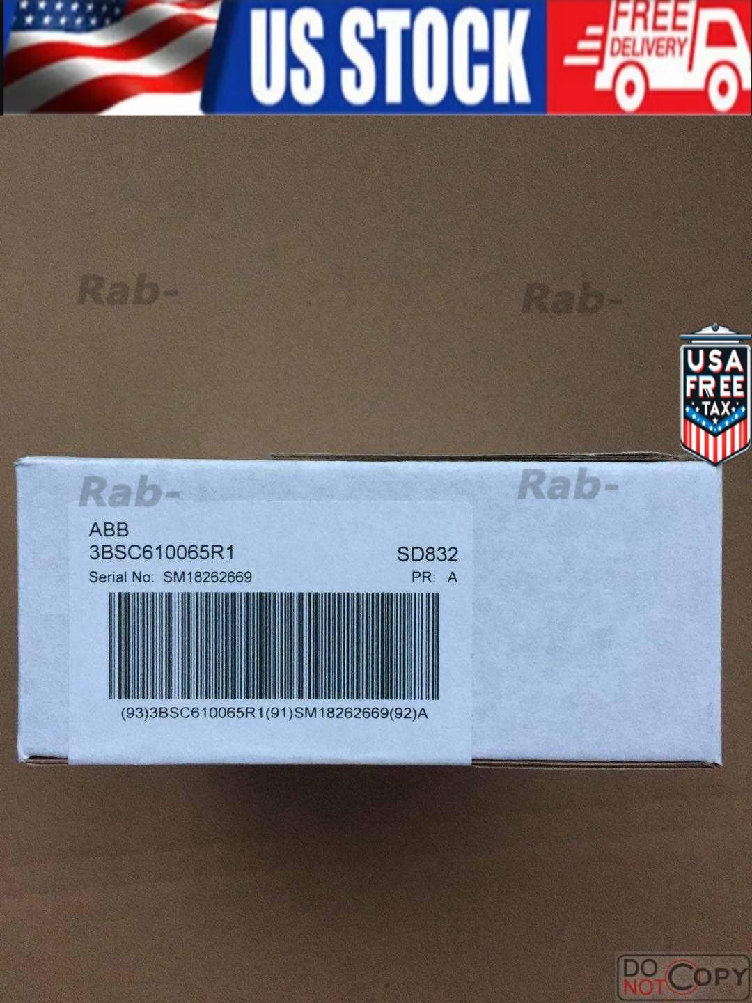 1PCS NEW 3BSC610065R1 (by DHL or Fedex) US Free TAX