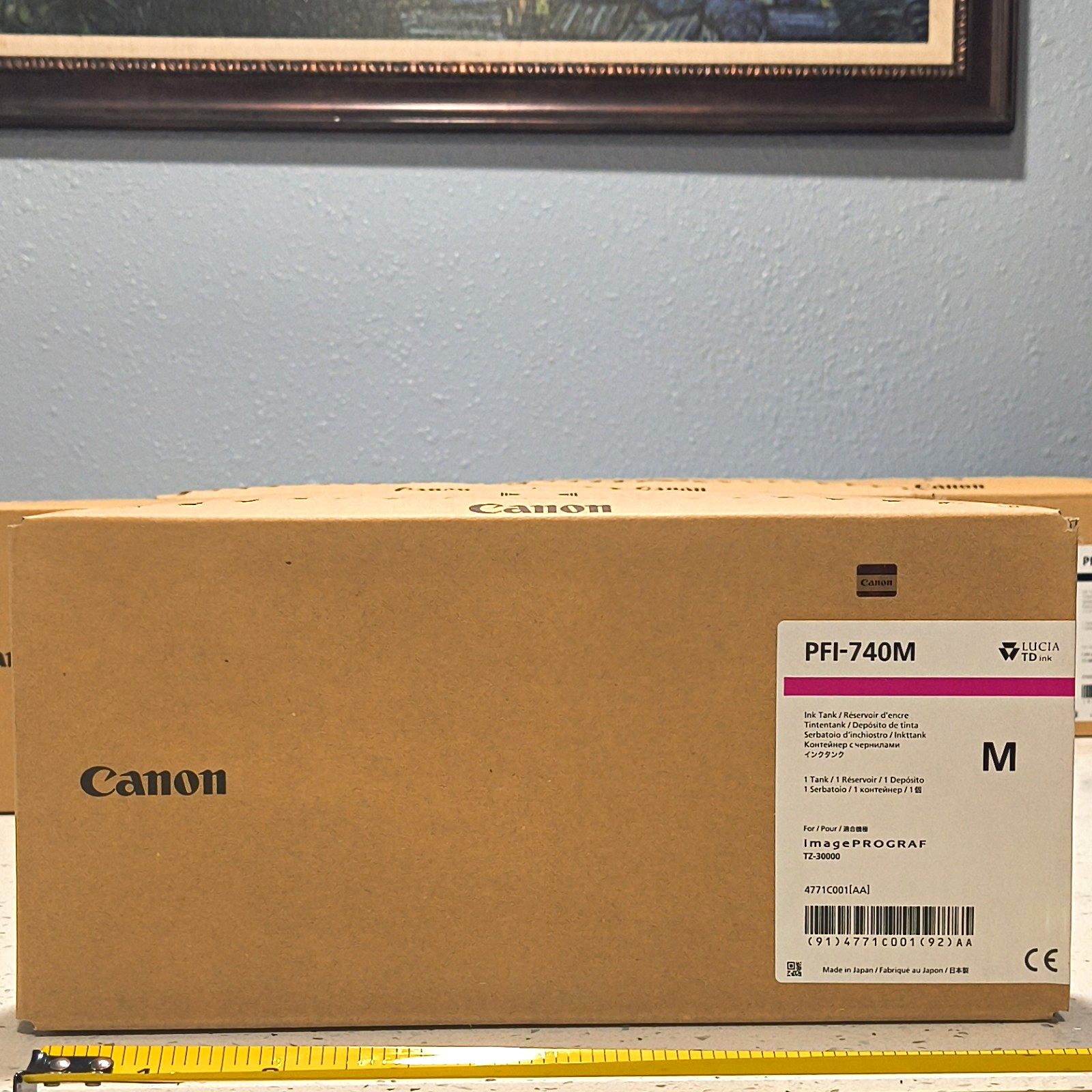 Canon PFI-740M Genuine/Original Magenta Ink Tank for TZ-30000 4771C001AA