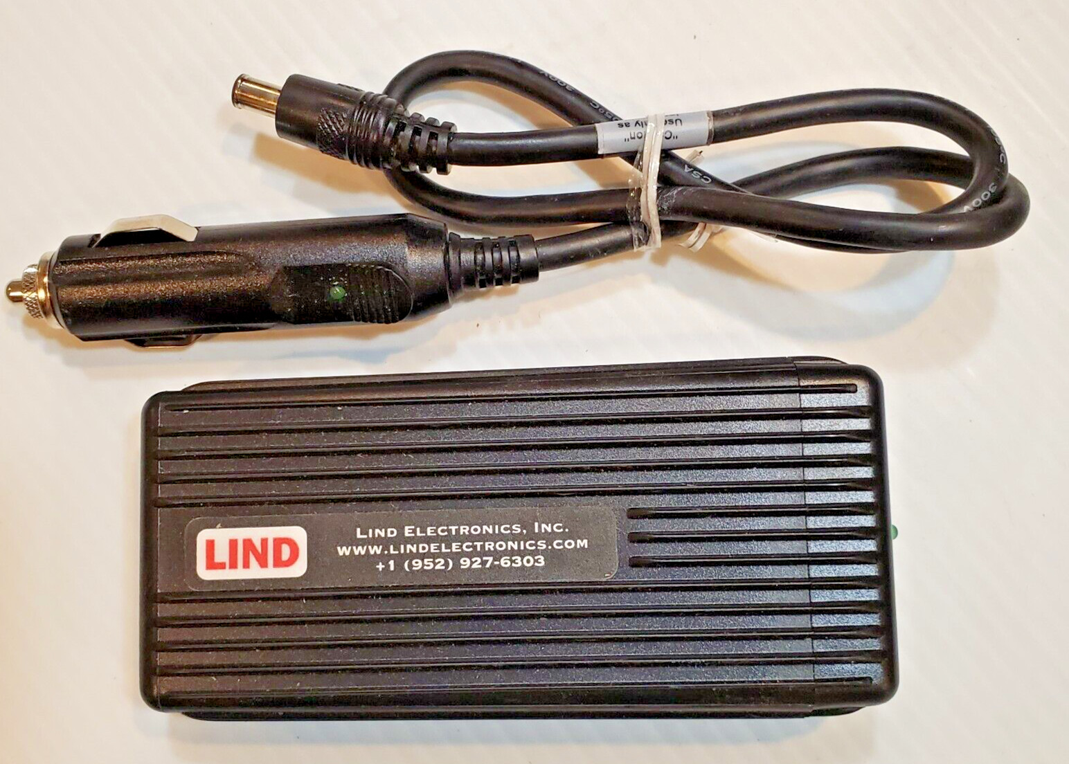 Lind Power Auto-Air Power Adapter Dell Latitude and Inspire Laptop Charger