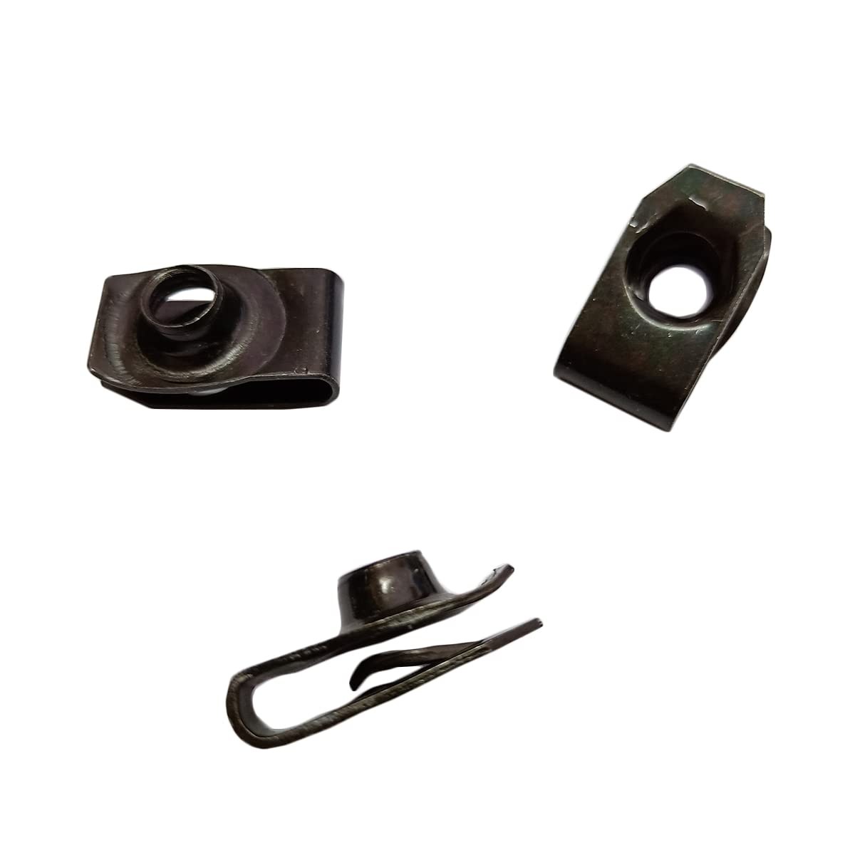 M8 U -Style Clip-On Nut,U-Type Fasteners (Pack of 25)
