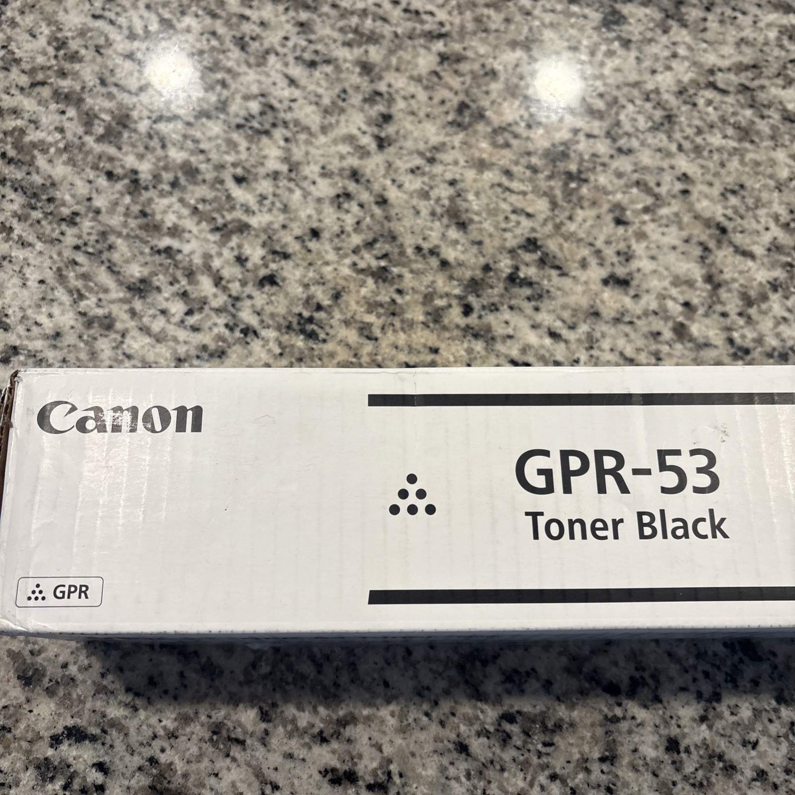 Sealed Canon GPR53 GPR-53 Black Toner Cartridge