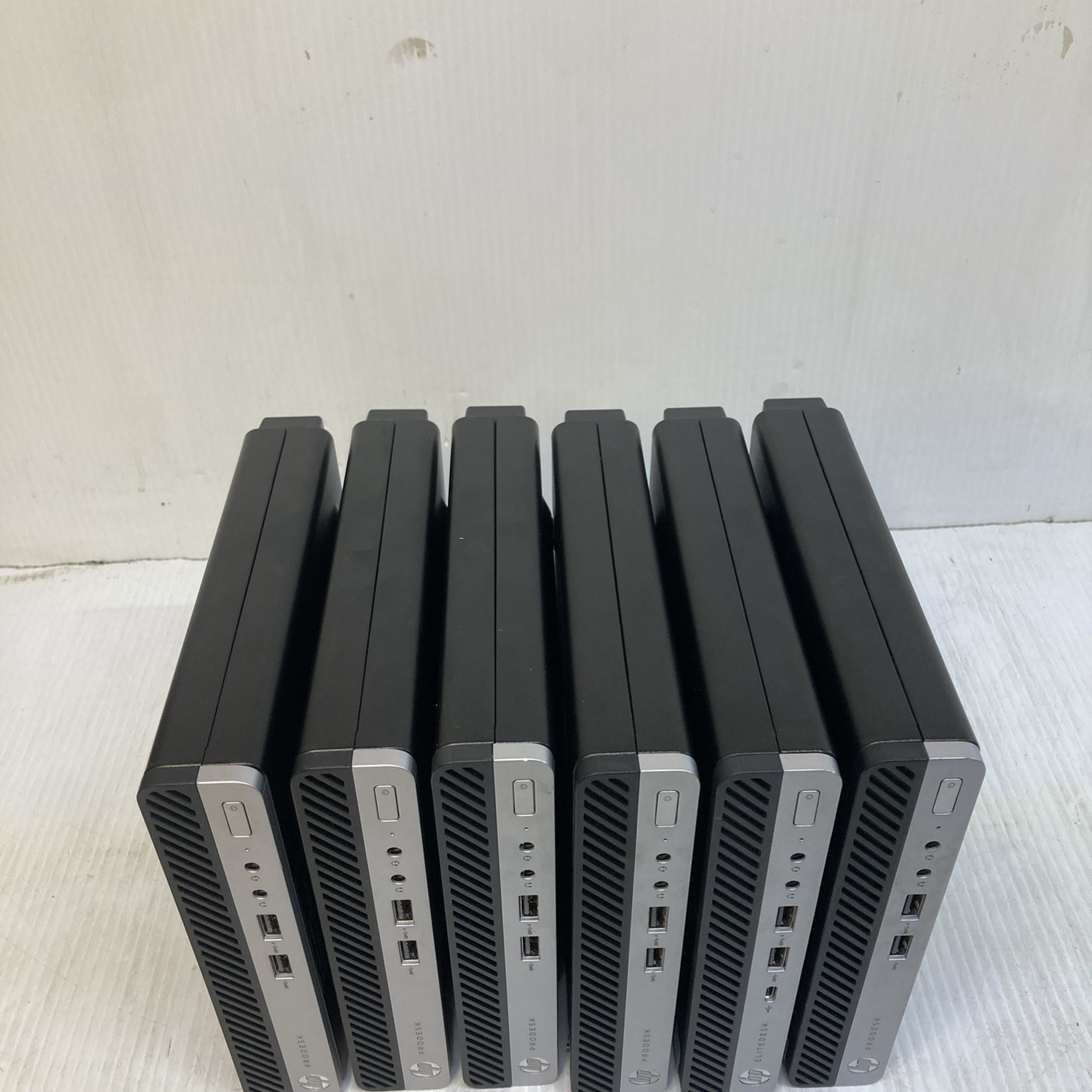 lot of 6 HP ProDesk 405 G4 M Ryzen 5 2400GE 3.20GHz 4GB RAM No HDD Boot to BIOS