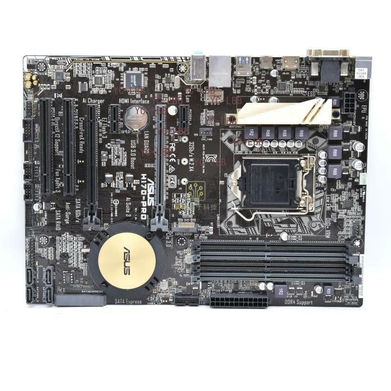 FOR Asus H170-PRO LGA1151 H170 motherboard support M.2 support 7700K TESTED OK