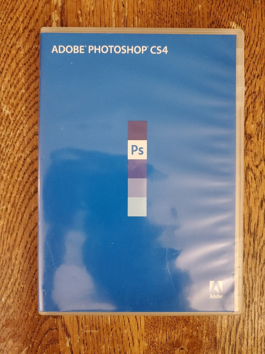 Photoshop CS4 for Windows w/key and Learning Creative Suite 2 DVDs