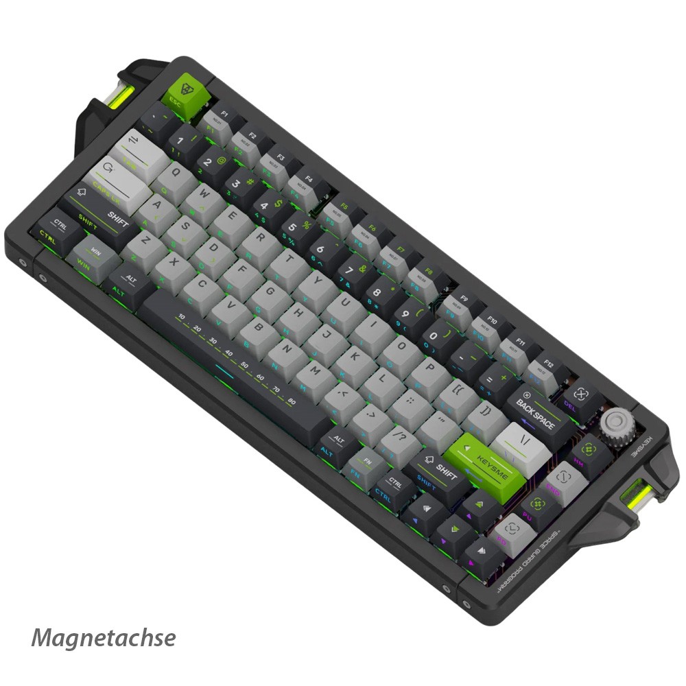 KEYSME AIM 04 HE Magnetic Switch Gaming 75% Keyboard Dye-Sub PBT Magnetic shaft