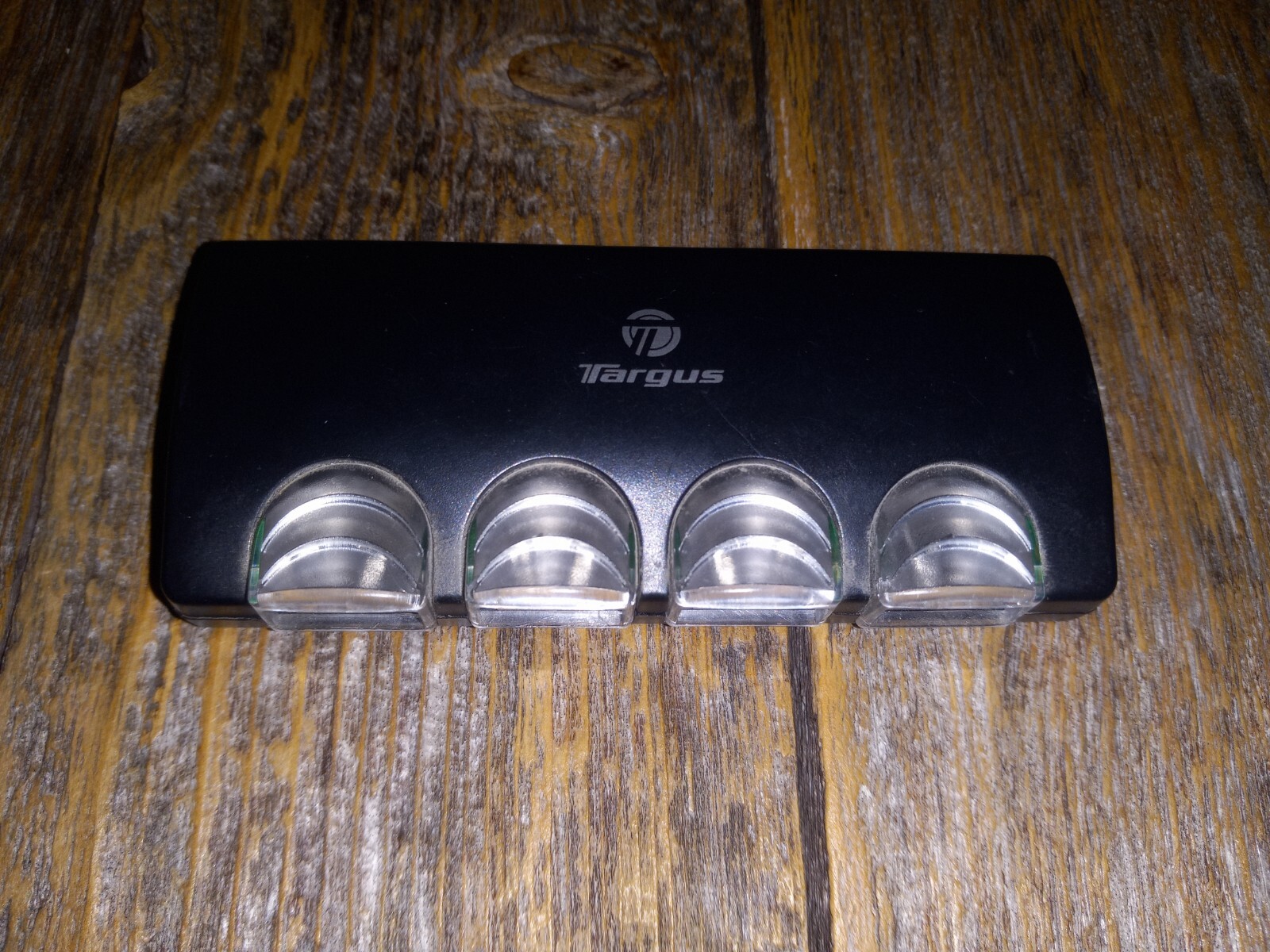 Targus 4-Port Input USB Portable Black Lightweight Computer Laptop Hub Adapter
