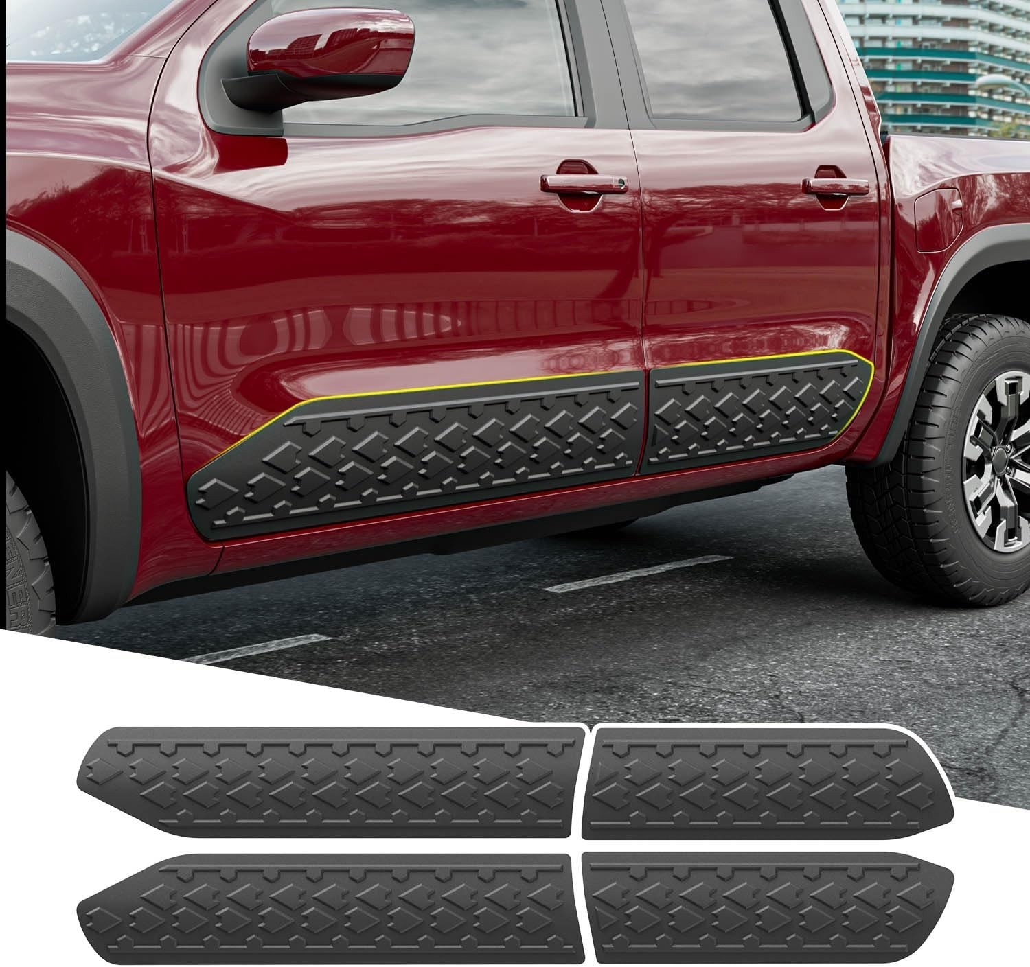 Door Molding Trim Compatible with 2022 2023 2024 2025 Nissan Frontier Body