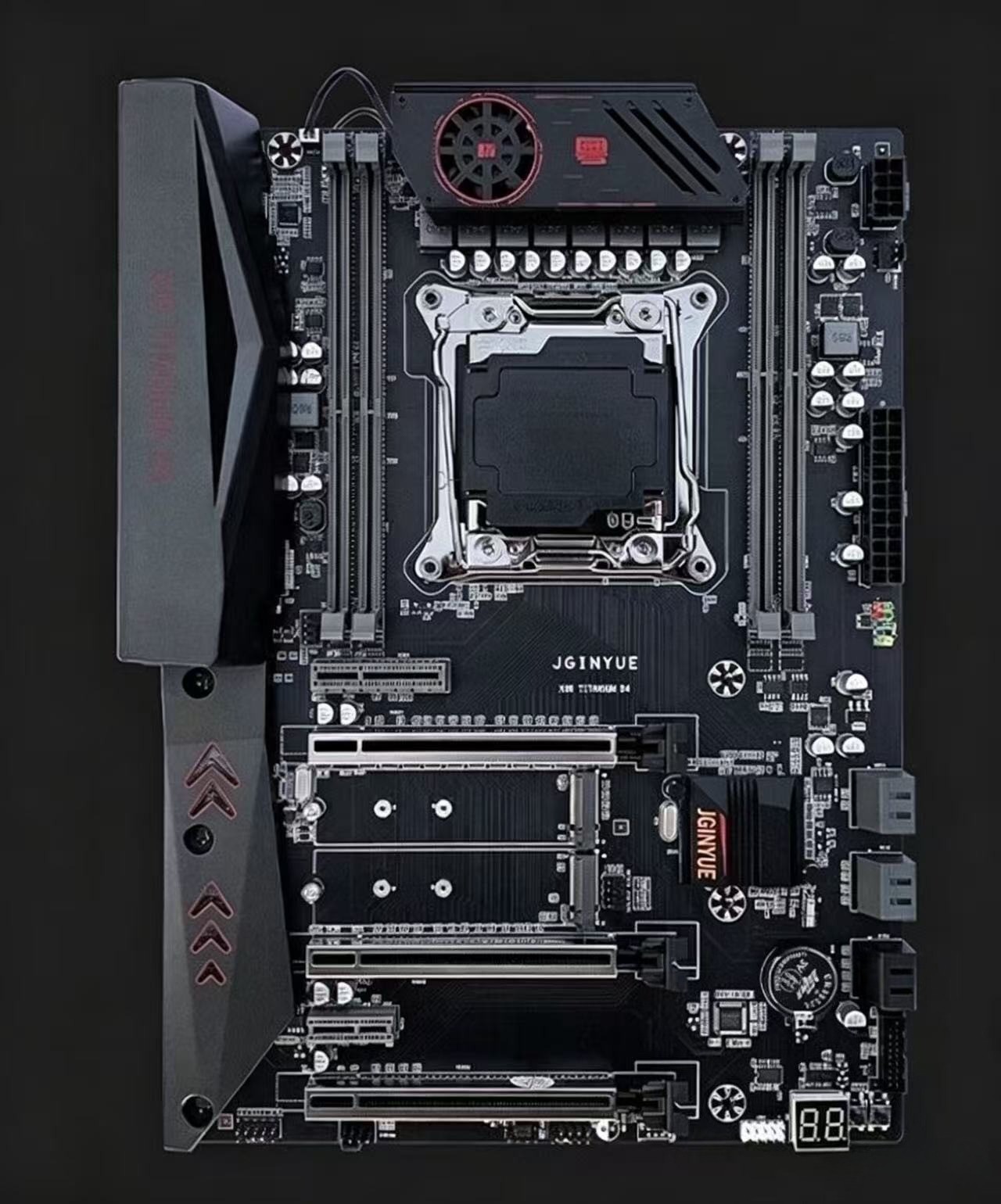 INTEL X99 TITANIUM D4 LGA 2011-3 DDR4 256G ATX Motherboard Core i7 V3V4