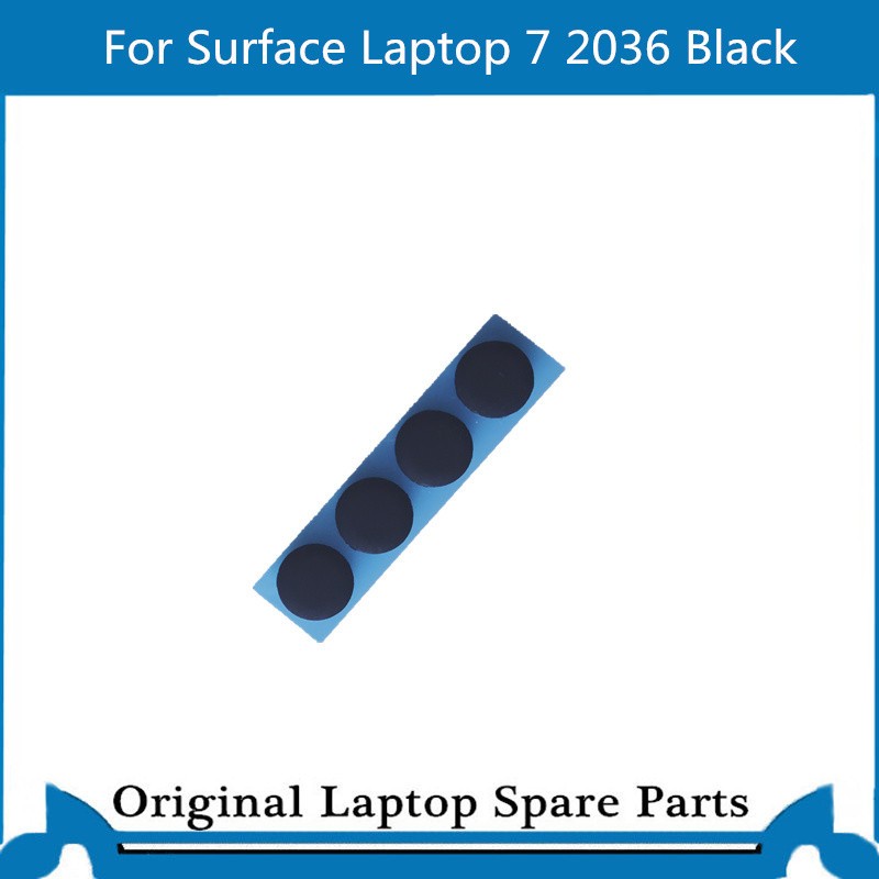 4pcs New For Surface Laptop 7 2023  Rubber feet Black