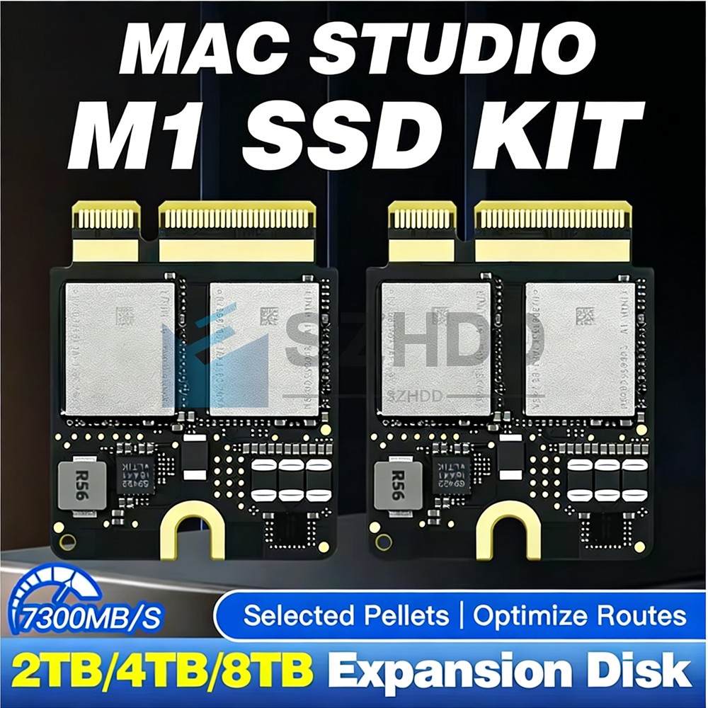 Mac Studio M1 Max Ultra SSD Kit 4TB (2X2TB) For Capacity Upgrade New Particles