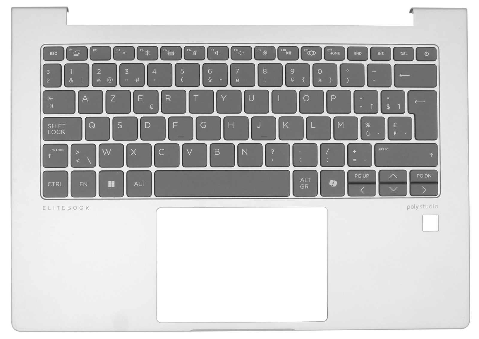 Original BELGIAN Keyboard w/ Palmrest Cover for HP ELITEBOOK 640 G11 645 G11 LED