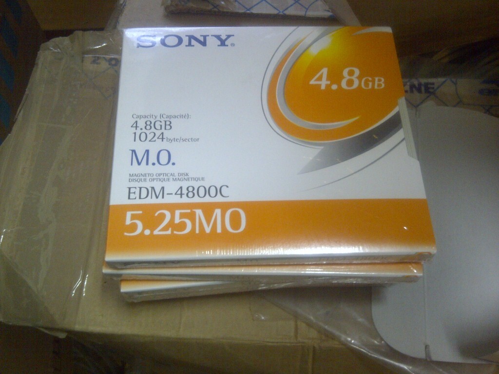 Sony MO RW-media EDM-4800C 4.8GB NEW