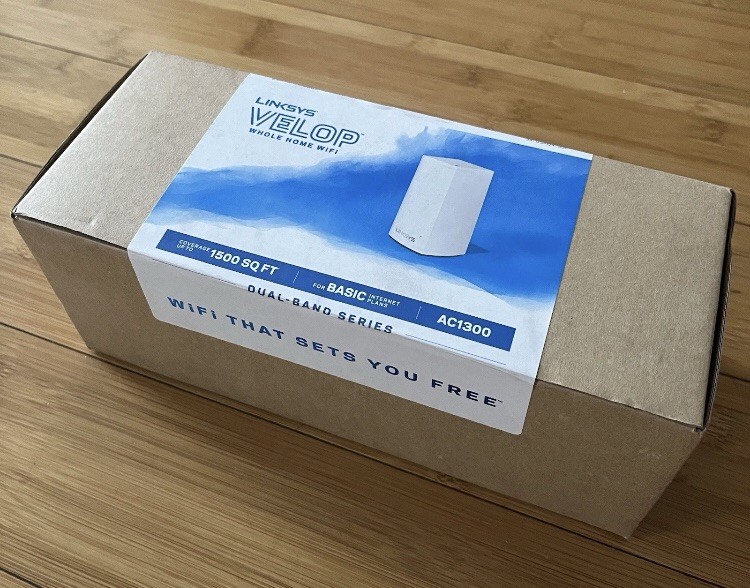 Linksys WHW01 Dual-Band Series VELOP AC1300 Whole Home Mesh Wi-Fi System NEW