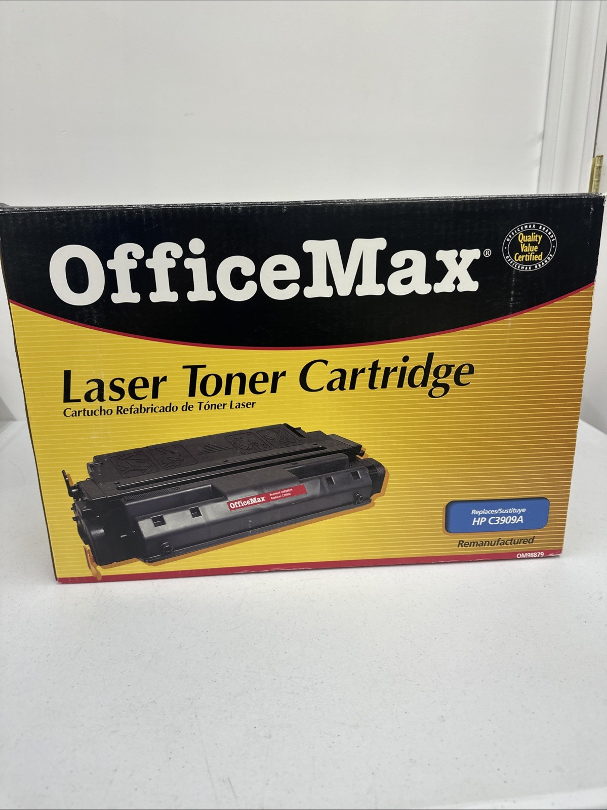 Office Max Laser Toner Cartridge HP C3903A NEW OPEN BOX READ