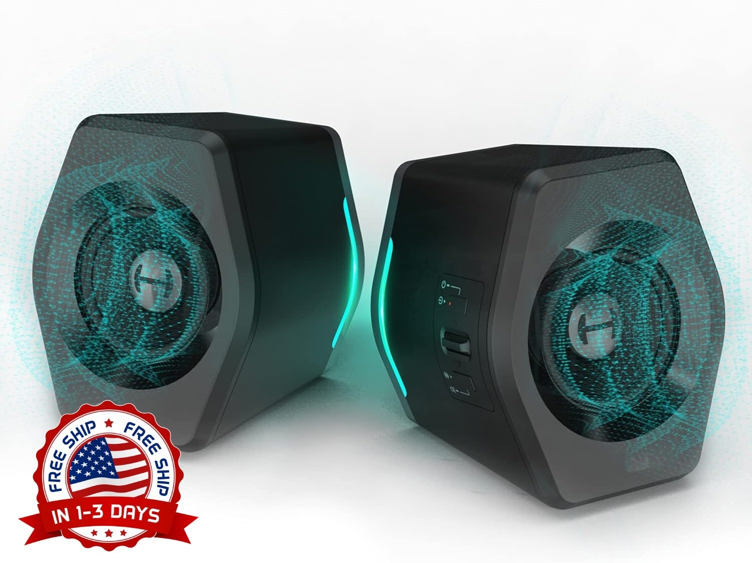 Barra de sonido para PC de escritorio con altavoz para juegos Bluetooth 32W NEW