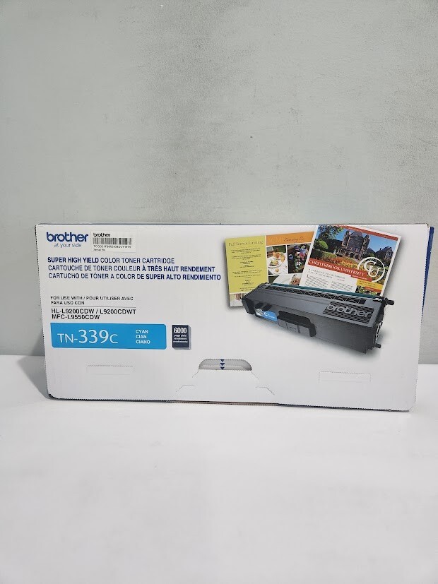 Genuine Brother TN-339C Cyan Super High Yield Toner Cartridge