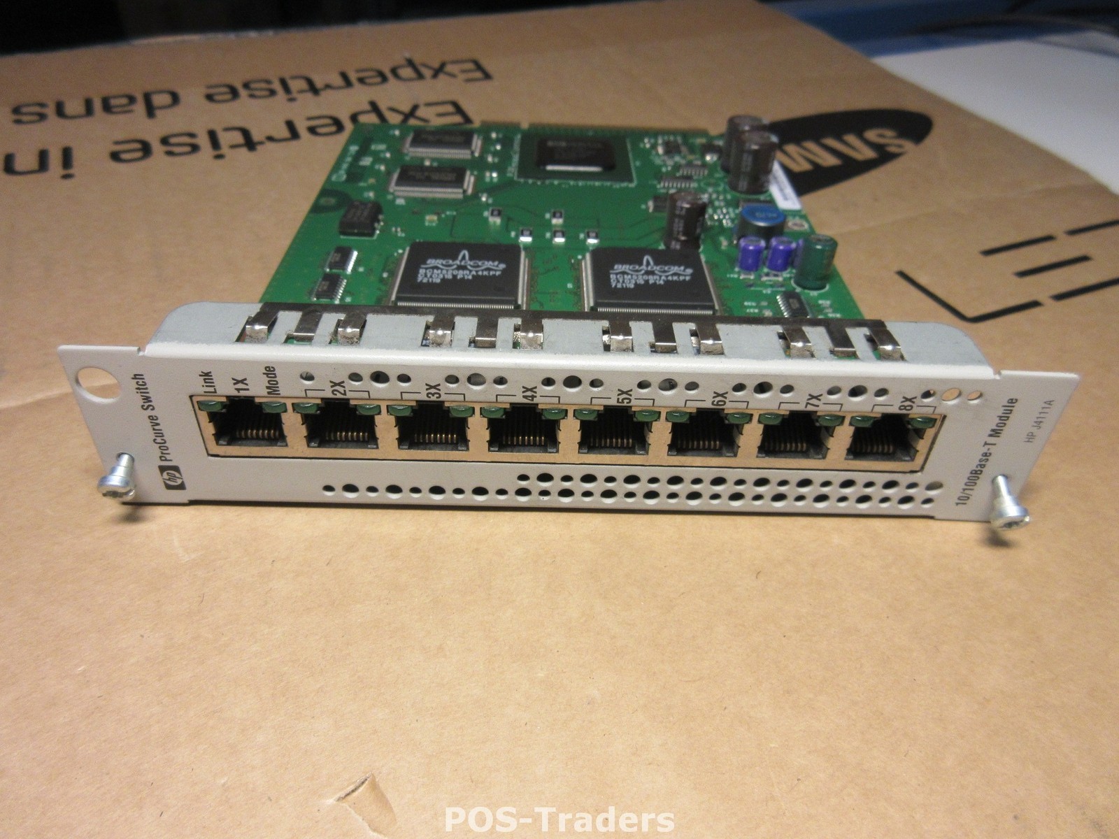 HP J4111A HP ProCurve Switch 8-Port 10/100Base-TX Module Board Only