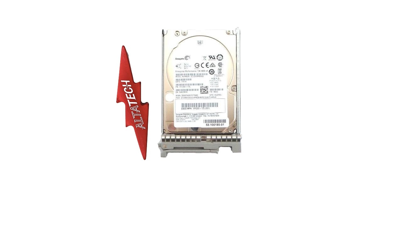 Cisco UCS-HD12TB10K12G 1.2TB 10K RPM SAS 2.5" 12Gbps HDD Hard Drive - Tested