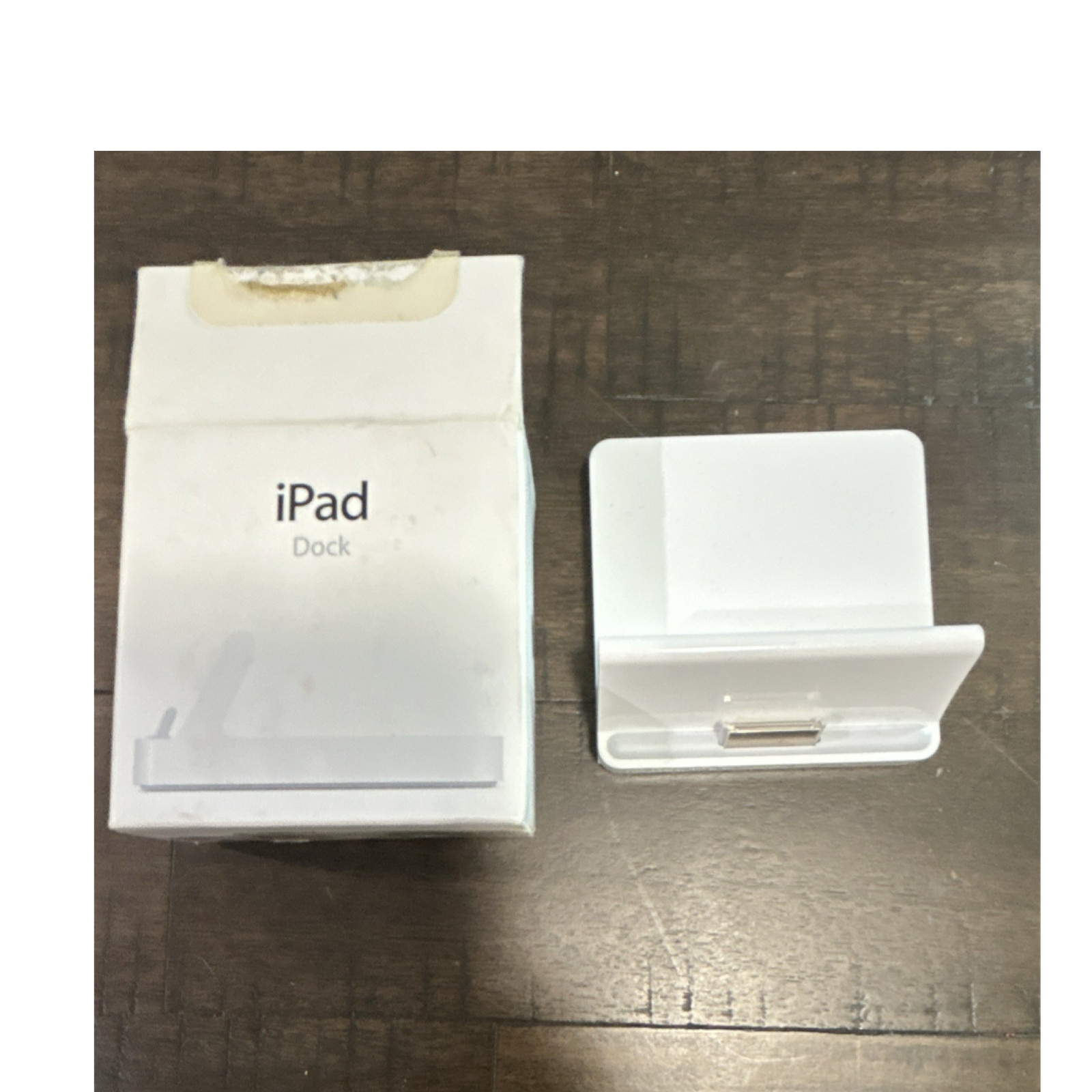 Apple iPad Dock Stand MC360ZM White Freestanding Docking Station for iPad