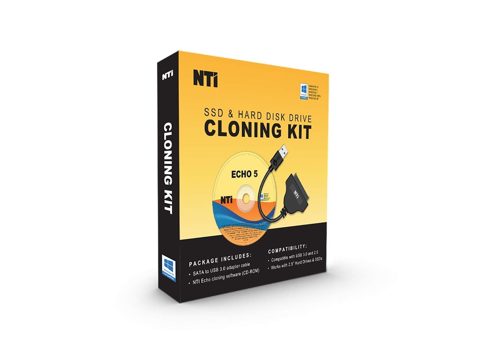 Nti Cloning Kit | Best for SSD and HDD Upgrades | Software via Download and C...