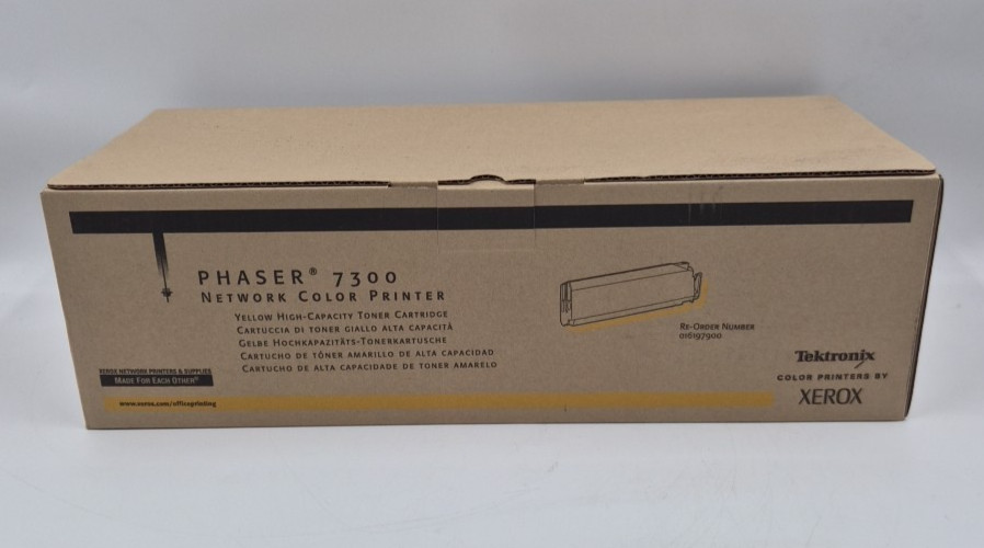 Genuine Tektronix Phaser 7300 Network Color HY Yellow Toner Cartridge 016197900