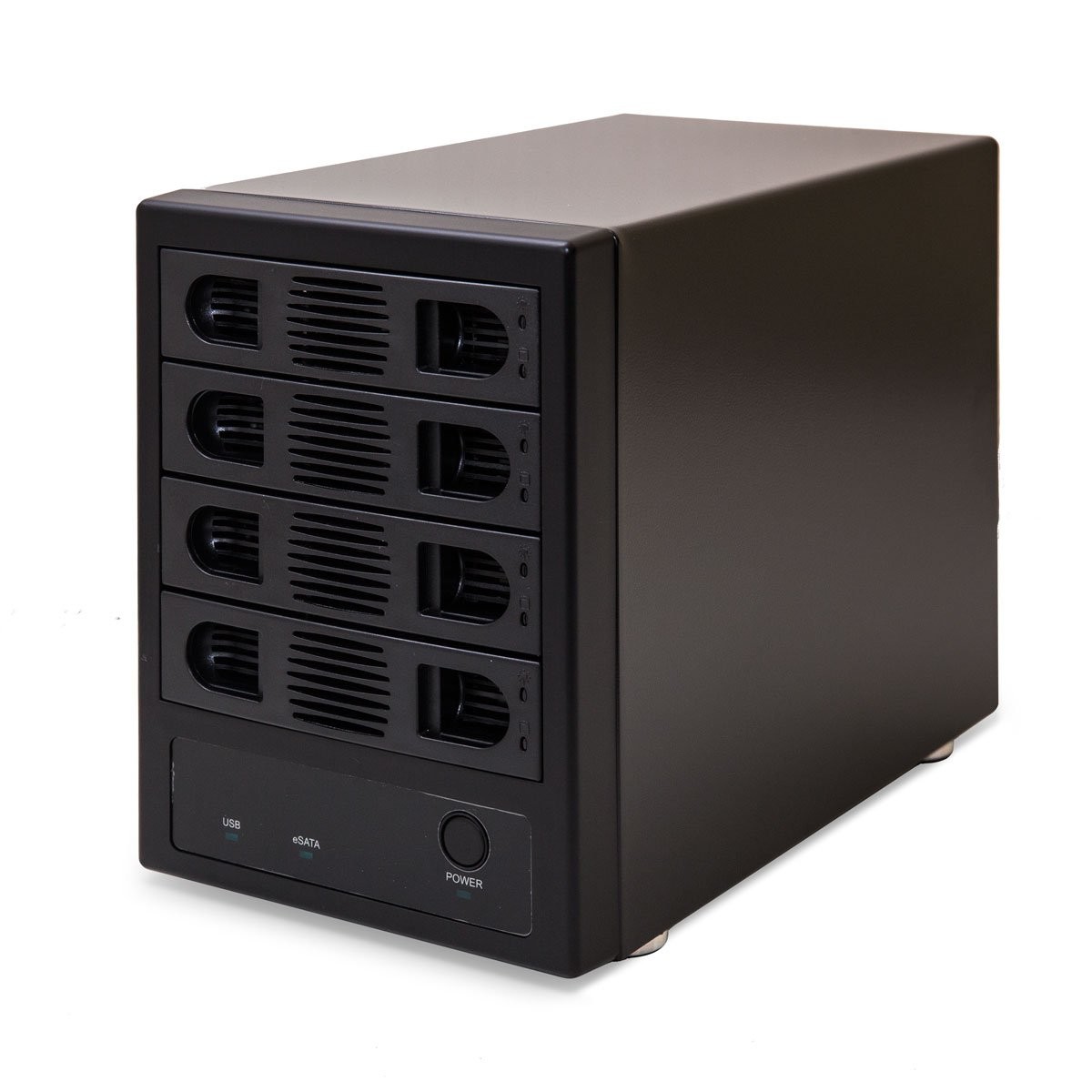 Syba SY-ENC50104 4 Bay 3.5” SATA III HDD Non-RAID Enclosure – Supports USB 3.0 &