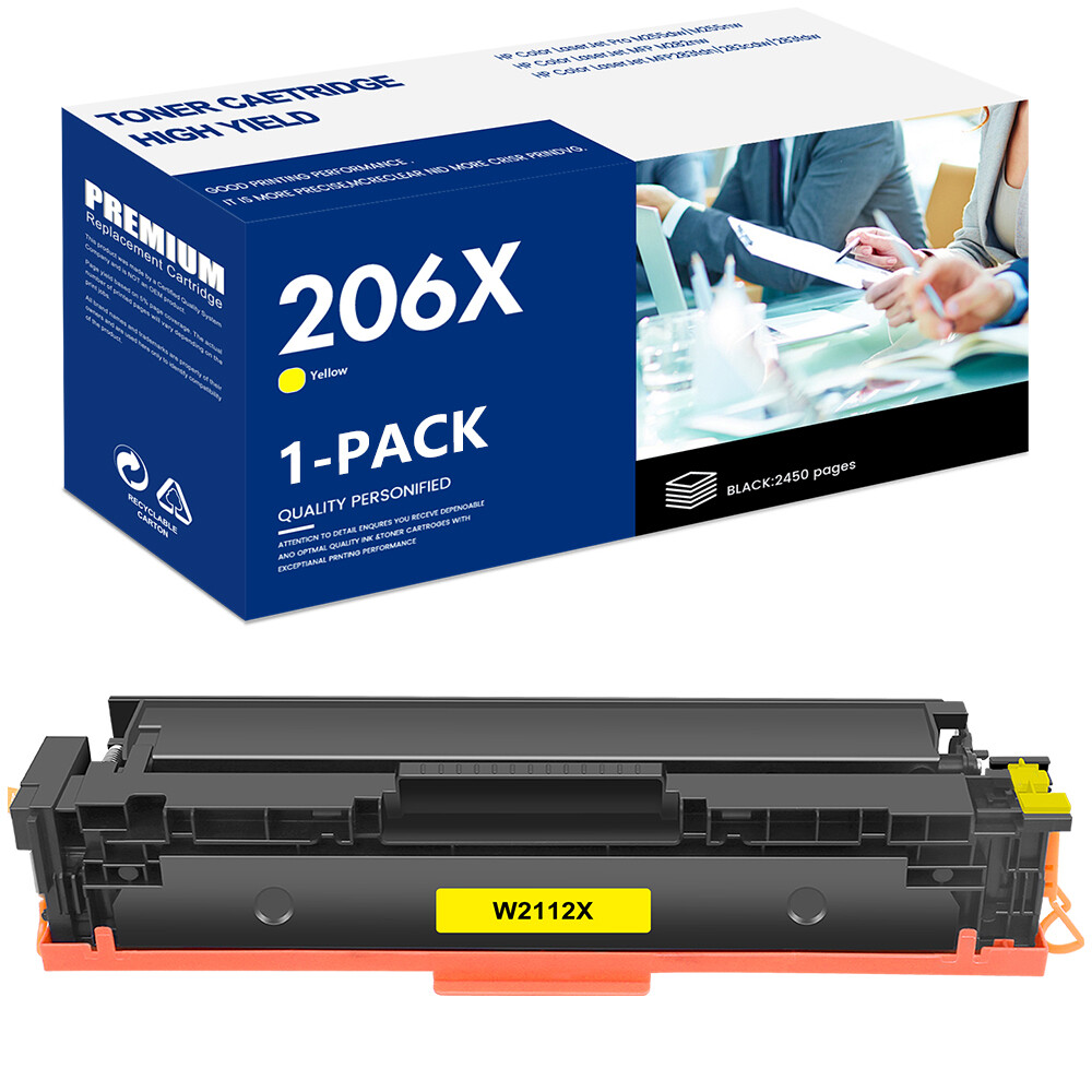 W2110A /X Toner Compatible With HP 206A /X LaserJet Pro MFP M283fdw M255 No Chip