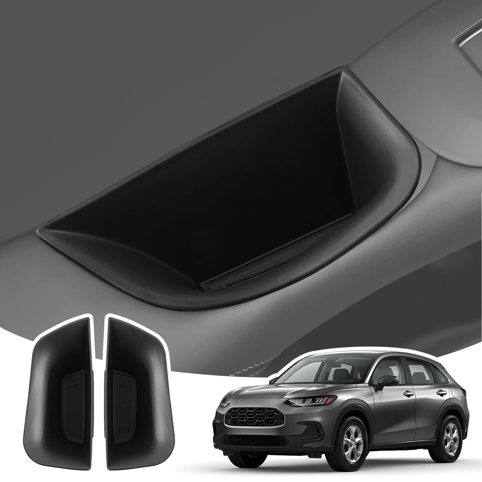 2PC Door Side Organizer for 2025 2024 2023 Honda HRV LX/Sport/EX-L, 2024 2025...
