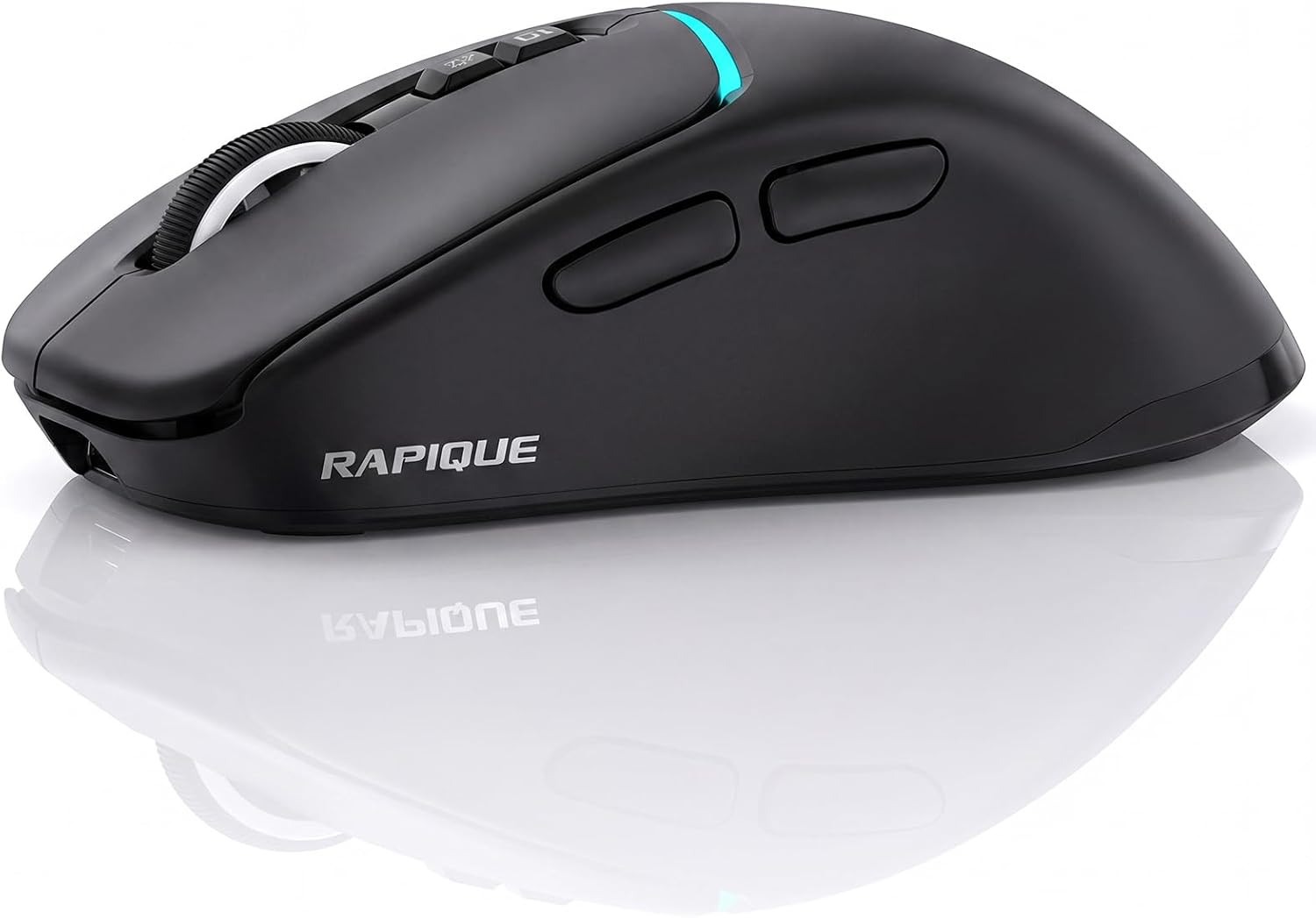 Bluetooth Wireless Mouse, Dual Bluetooth + 2.4G, Black