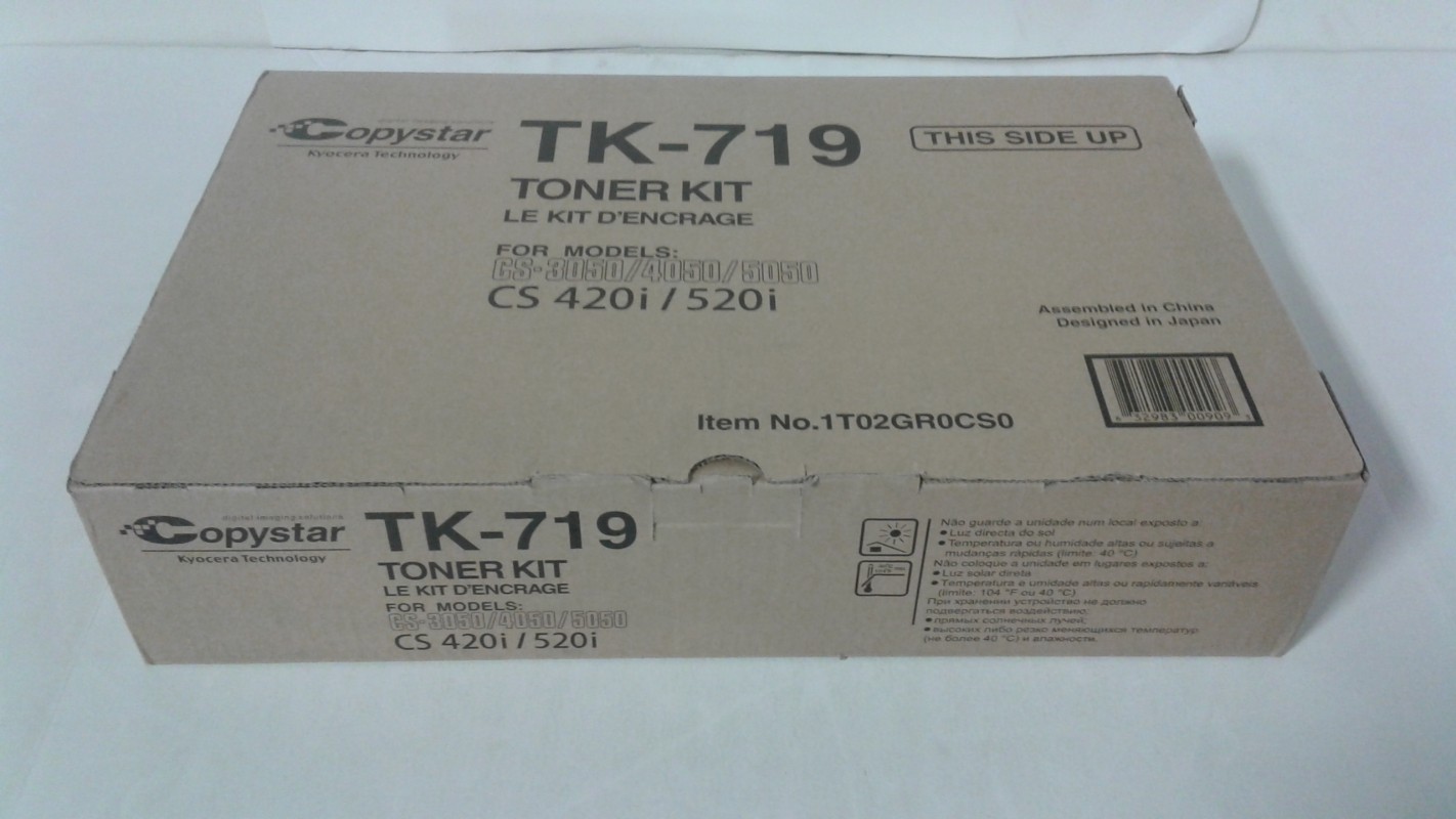 Copystar TK719 Toner Kit TK-719, Black for Copystar CS-3050