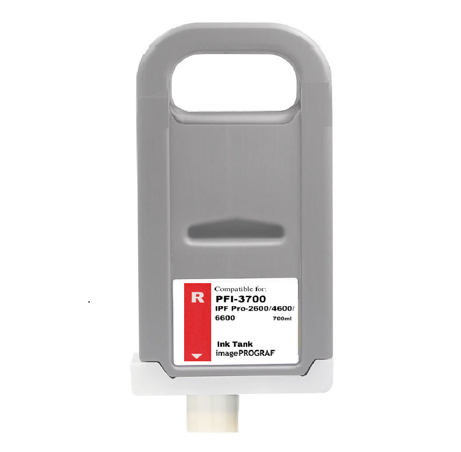 PFI-3700 Red Ink Cartridge for Canon iPF PRO-2600 PRO-4600 PRO-6600