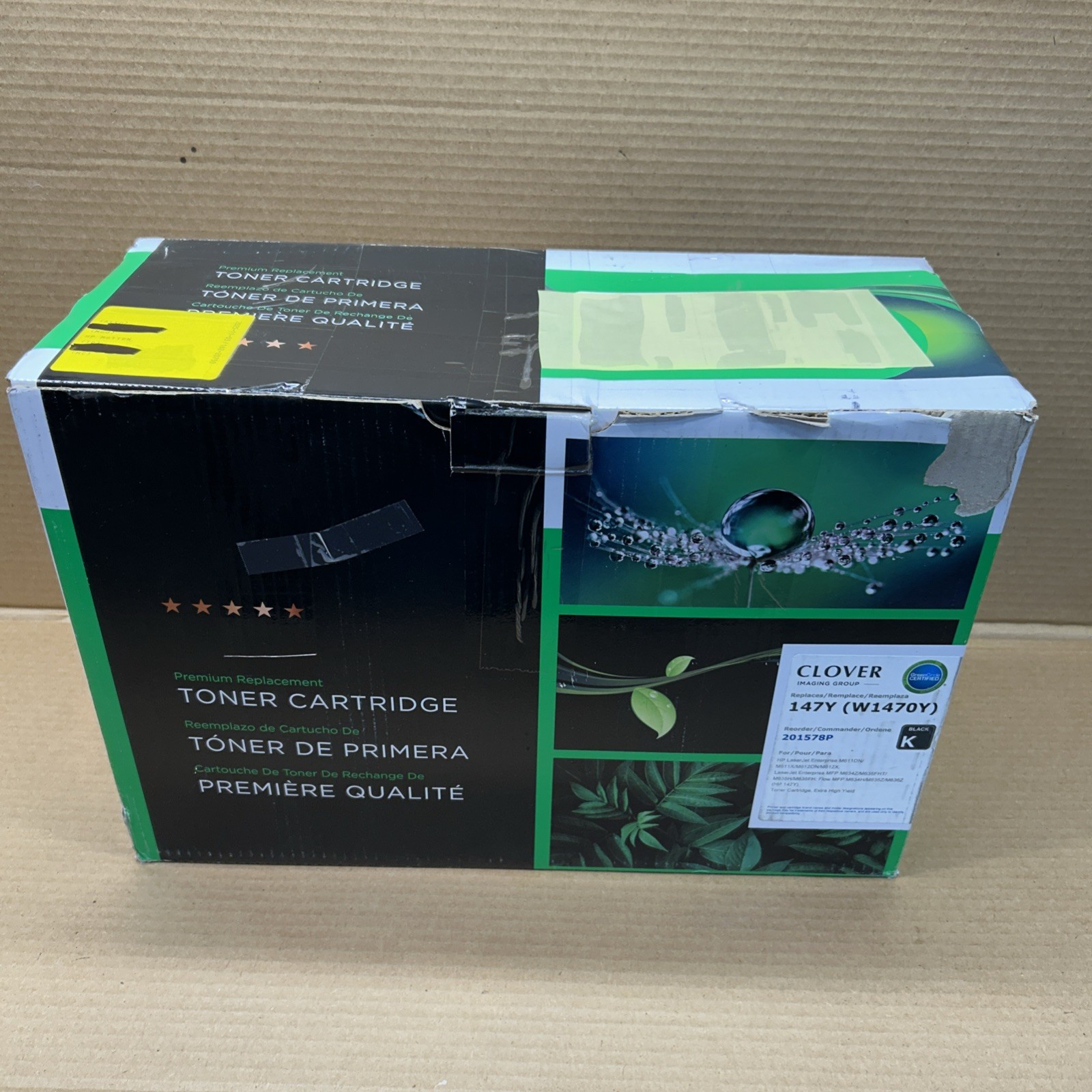 Clover  Black Toner for HP 147A W1470A LaserJet Enterprise