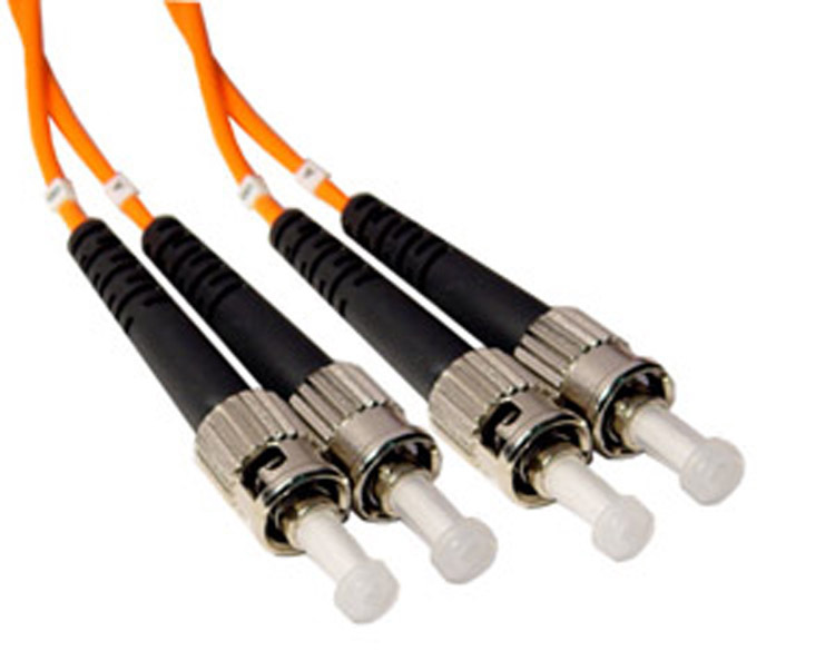 10 PACK LOT 10m ST-ST Duplex 62.5/125 OM1 Multimod Fiber Patch Cable Orange 33FT